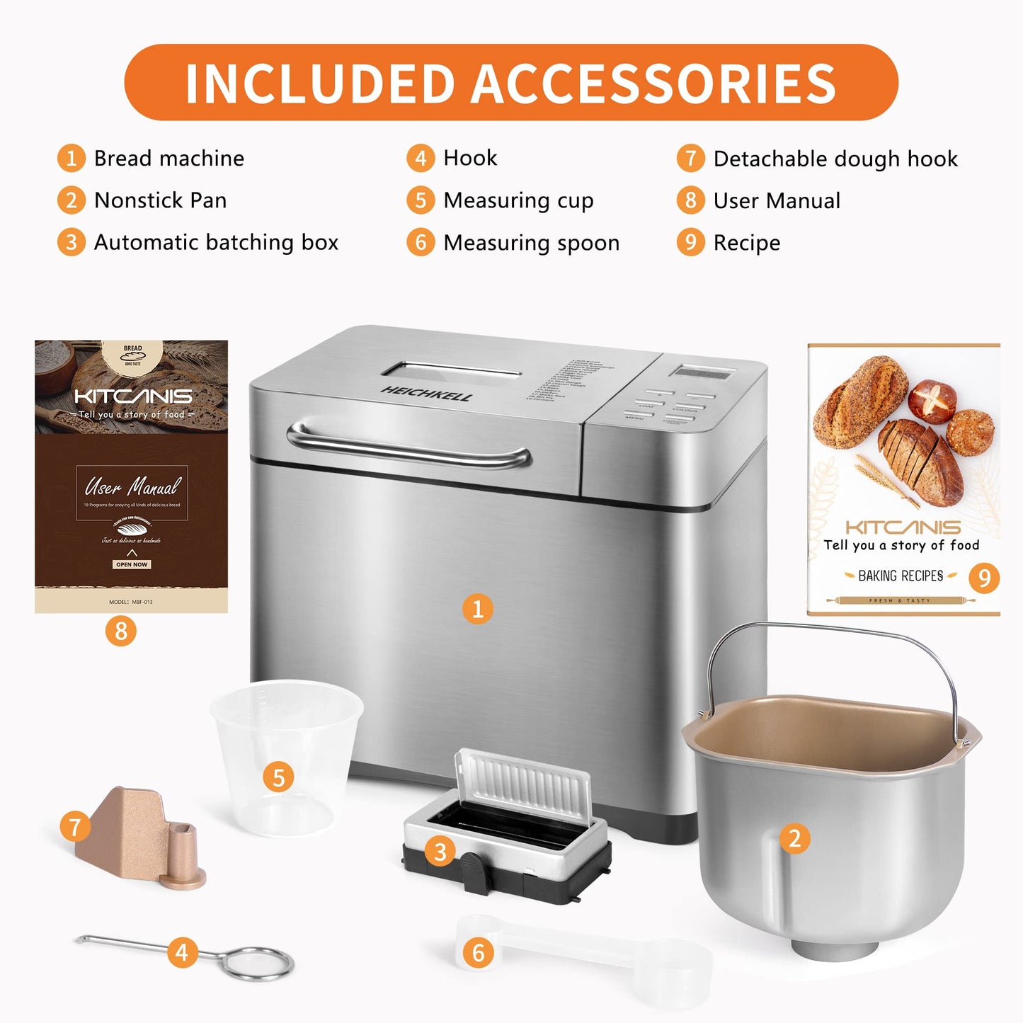 Bread Maker Machines 19 in 1