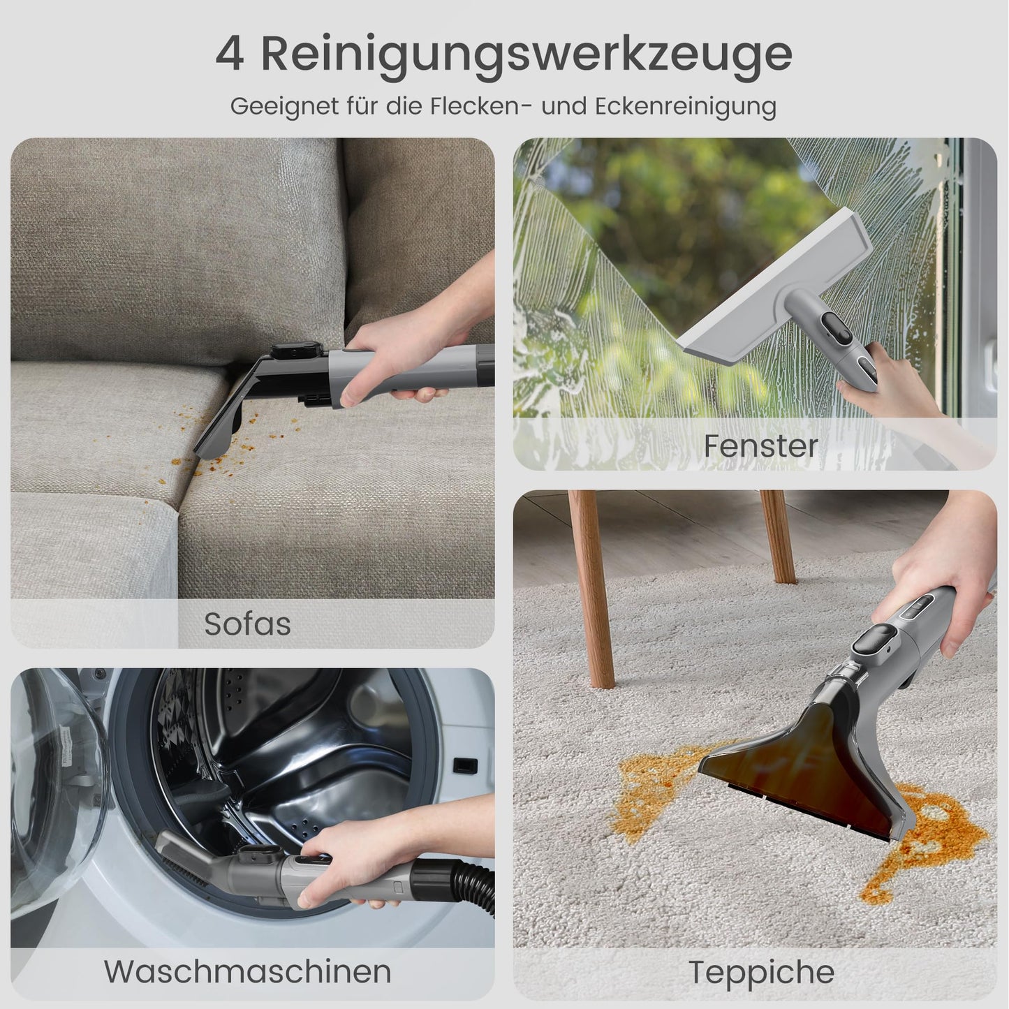 Kitcanis Nasssauger Polsterreiniger